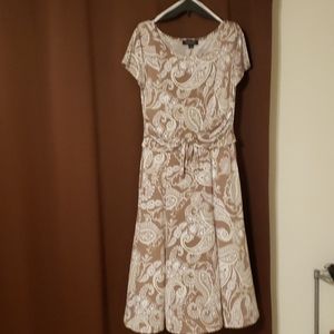 Perceptions New York paisley full length dress
